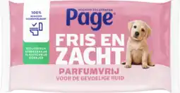 Dirk Page Vochtig toiletpapier sensitive aanbieding