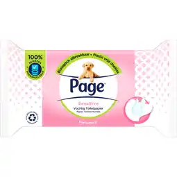 Dirk Page Vochtig toiletpapier sensitive aanbieding