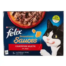 Dirk Felix Kattenvoer sensations countryside12 stuks aanbieding