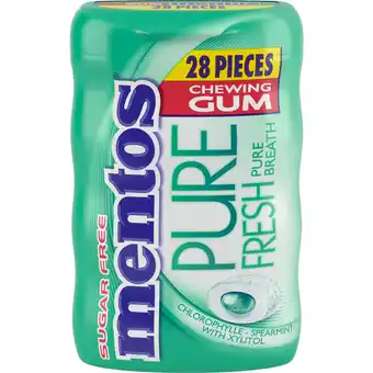 Dirk Mentos Pure fresh spearmint 28 stuks aanbieding
