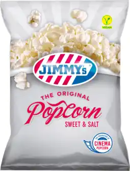 Dirk Jimmy's Original popcorn zoet & zout aanbieding