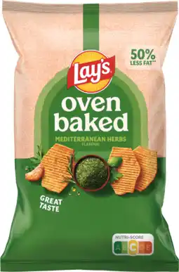 Dirk Lay's Oven chips mediterranean herbs aanbieding