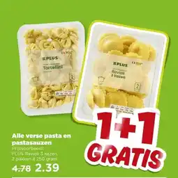 PLUS Alle verse pasta en aanbieding