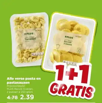 PLUS Alle verse pasta en aanbieding