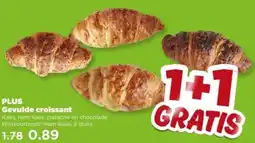PLUS PLUS Gevulde croissant aanbieding