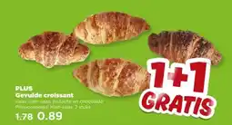 PLUS PLUS Gevulde croissant aanbieding