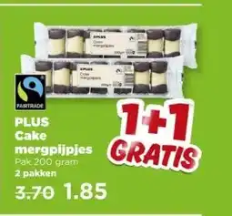 PLUS PLUS Cake mergpijpjes aanbieding