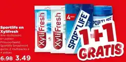 PLUS Sportlife en Xylifresh aanbieding