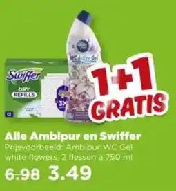 PLUS Alle Ambipur en Swiffer aanbieding