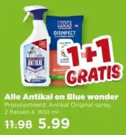 PLUS Alle Antikal en Blue wonder aanbieding