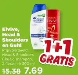 PLUS Elvive, Head & Shoulders en Guhl aanbieding