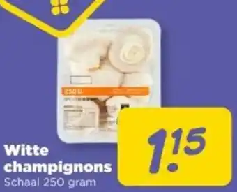 PLUS Witte champignons aanbieding