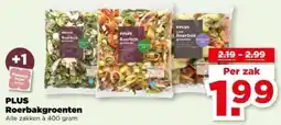 PLUS PLUS Roerbakgroenten aanbieding
