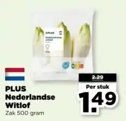 PLUS PLUS Nederlandse Witlof aanbieding