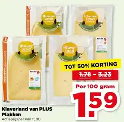 PLUS Klaverland van PLUS Plakken aanbieding