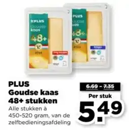 PLUS PLUS Goudse kaas 48+ stukken aanbieding
