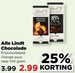 PLUS Alle Lindt Chocolade aanbieding