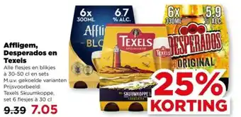 PLUS Affligem, Desperados en Texels aanbieding