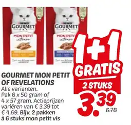 Dekamarkt Gourmet mon petit of revelations aanbieding
