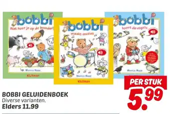 Dekamarkt Bobbi geluidenboek aanbieding