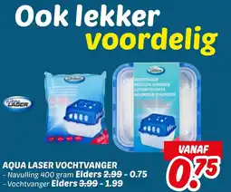 Dekamarkt Aqua laser vochtvanger aanbieding