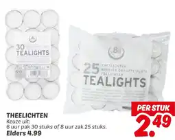 Dekamarkt Theelichten aanbieding