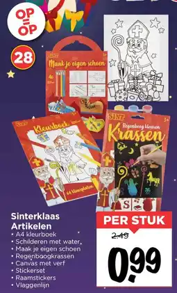 Vomar Voordeelmarkt Sinterklaas Artikelen aanbieding
