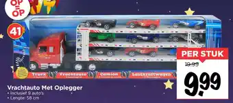 Vomar Voordeelmarkt Vrachtauto Met Oplegger aanbieding
