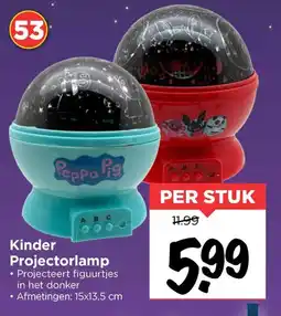 Vomar Voordeelmarkt Kinder Projectorlamp aanbieding