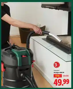 Lidl Parkside Aszuiger 1000 W aanbieding
