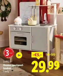Lidl Lupilu Houten speelgoed keuken aanbieding