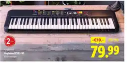 Lidl Yamaha Keyboard PSR-F52 aanbieding