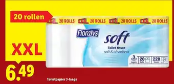 Lidl Toiletpapier 3 laags aanbieding