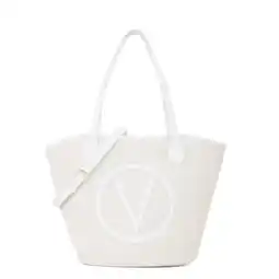 Douglas Valentino Bags Shopper Valentino Bags Covent beige en wit - katoen aanbieding