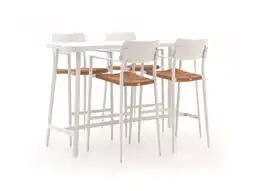 Kees Smit Bellagio Cino 175cm barset 5-delig stapelbaar aanbieding