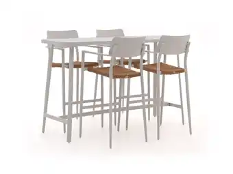 Kees Smit Bellagio Cino 175cm barset 5-delig stapelbaar aanbieding