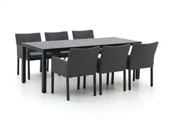 Kees Smit Il Tempo Lento/Menzano 220cm dining tuinset 7-delig aanbieding
