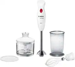 Conrad Bosch Haushalt MSM24500 Staafmixer 400 W Met hakmolenopzet Wit aanbieding
