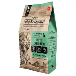 Zooplus Dubbelpak: 2x9kg Wiejska Zagroda Kalkoen met konijn droogvoer voor honden aanbieding