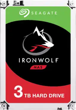 Coolblue Seagate IronWolf 3TB aanbieding