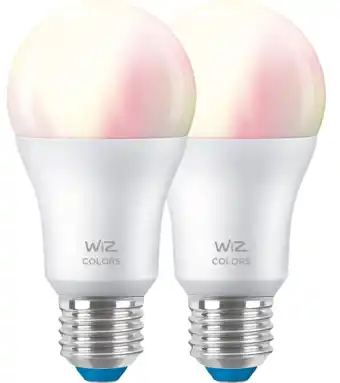 Coolblue WiZ smart lamp - Gekleurd en wit licht - E27 - 2-pack aanbieding