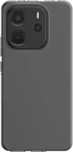 Coolblue Just in Case Soft Design Xiaomi Redmi Note 14 4G Back Cover Transparant aanbieding