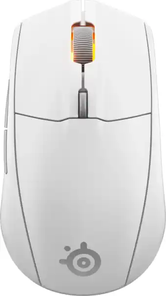 Coolblue SteelSeries Rival 3 Gen 2 Draadloze Gaming Muis Wit aanbieding