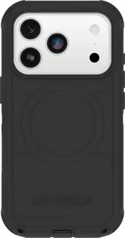 Coolblue Otterbox Defender Pro iPhone 17 Pro Back Cover met MagSafe Magneet Zwart aanbieding