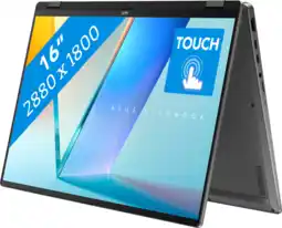 Coolblue ASUS Vivobook 16 Flip OLED Copilot+PC TP3607SH-RJ043W aanbieding