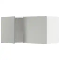 IKEA Een lichtgrijze moderne kast uit het metod keukensysteem aanbieding