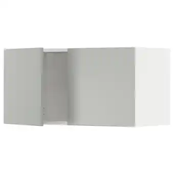 IKEA Een lichtgrijze moderne kast uit het metod keukensysteem aanbieding