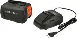 Intratuin Gardena accu startset P4A QC+1 4,0 Ah aanbieding