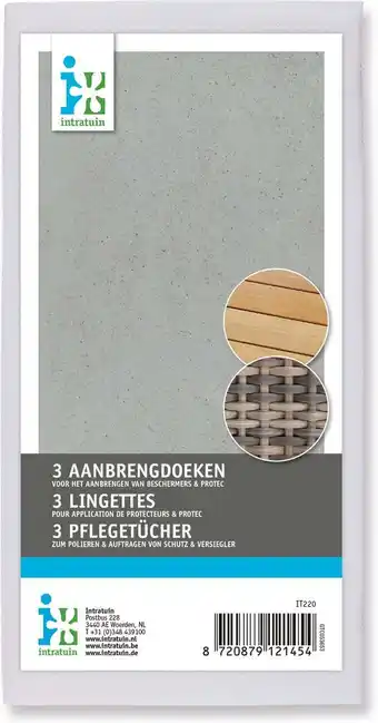 Intratuin Intratuin tuinmeubelbeschermer aanbrengdoeken 3 stuks aanbieding