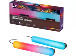 MediaMarkt WIZ Gradient Light Bars - WIZ Entertainment Rgbic: Meerdere Kleuren Tegelijk Eenvoudige Installatie aanbieding